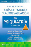 KAPLAN y SADOCK Guía de Estudio y Autoevaluación en Psiquiatría | 9788419663269 | Portada