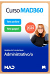 Curso MAD360 Cuerpo Administrativo + Libros Papel Generalitat Valenciana | 9788414284636 | Portada