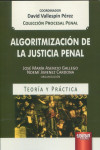 Algoritmización de la justicia penal | 9789897129568 | Portada