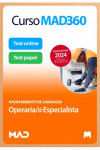Curso MAD360 Operaria/o Especialista + Libros papel Ayuntamiento de Zaragoza | 9788414285459 | Portada