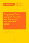 Manual Preguntas Test Examen Acceso a la Abogacía y la Procura 2025 | 9788410128019 | Portada