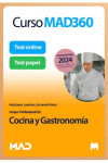 Curso MAD360 Cocina y gastronomía (Grupo Profesional E2) + Libros papel Personal laboral de Ministerios | 9788414285770 | Portada