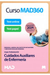 Curso MAD360 Cuidados Auxiliares de Enfermería (Grupo Profesional E2) + Libros papel Personal laboral Instituto de Mayores y Servicios Sociales IMSERSO | 9788414285817 | Portada