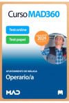 Curso MAD360 Operario/a + Libros Papel Ayuntamiento de Málaga | 9788414285152 | Portada