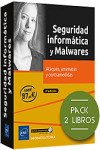 Seguridad informática y Malwares. Pack de 2 libros: Ataques, amenazas y contramedidas | 9782409044175 | Portada