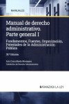 Manual de Derecho administrativo, 01. 2024 | 9788410296381 | Portada