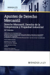 Apuntes de derecho mercantil 2024. Derecho mercantil, derecho de la competencia y propiedad industrial | 9788410296442 | Portada