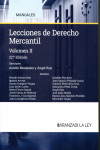 Lecciones de derecho mercantil II. 2024 | 9788410783140 | Portada