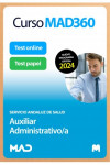 Curso MAD360 (30 días) Oposiciones Auxiliar Administrativo/a + Libros papel Servicio Andaluz de Salud (SAS) | 9788414286869 | Portada