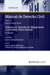 Manual de derecho civil, II. Obligaciones y contratos. Parte general 2024 | 9788419905581 | Portada