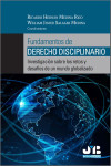 Fundamentos de Derecho disciplinario. Investigación sobre los retos y desafíos de un mundo globalizado | 9788410044982 | Portada