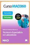 Curso MAD360 (30 días renovable) Oposiciones Técnico/a Especialista en Laboratorio + Libros papel Servicio Andaluz de Salud (SAS) | 9788414287651 | Portada