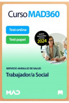 Curso MAD360 Oposiciones Trabajador/a Social + Libros papel Servicio Andaluz de Salud (SAS) | 9788414287941 | Portada