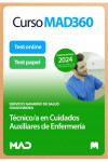 Curso MAD360 Oposiciones Técnico/a en Cuidados Auxiliares de Enfermería (T.C.A.E) + Libros papel Servicio Navarro de Salud (Osasunbidea) | 9788414288283 | Portada