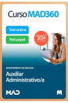 Curso MAD360 Auxiliar Administrativo/a + Libros Papel Ayuntamiento de Segovia | 9788414287408 | Portada