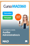 Curso MAD360 Auxiliar Administrativo/a + Libros Papel Ayuntamiento de A Coruña | 9788414288221 | Portada