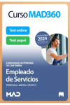 Curso MAD360 Empleado de Servicios (Personal Laboral Grupo 3) + Libros Papel Comunidad Autónoma de Cantabria | 9788414288450 | Portada