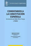 Comentarios a la Constitución Española. En memoria de Pablo Pérez Tremps. 2 Tomos | 9788411976503 | Portada