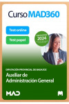 Curso MAD360 Auxiliar de Administración General + Libros Papel Diputación Provincial de Badajoz | 9788414289105 | Portada