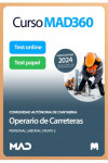 Curso MAD360 Operario de Carreteras (Personal Laboral Grupo 2) + Libros Papel Comunidad Autónoma de Cantabria | 9788414289228 | Portada