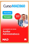 Curso MAD360 Auxiliar Administrativo/a + Libros Papel Ayuntamiento de Getafe | 9788414289334 | Portada