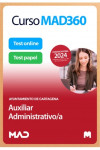 Curso MAD360 Auxiliar Administrativo/a + Libros Papel Ayuntamiento de Cartagena | 9788414289525 | Portada