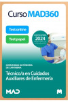 Curso MAD360 Técnico/a en Cuidados Auxiliares de Enfermería + Libros Papel Comunidad Autónoma de Cantabria | 9788414289372 | Portada