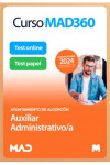 Curso MAD360 Auxiliar Administrativo/a + Libros Papel Ayuntamiento de Alcorcón | 9788414289617 | Portada