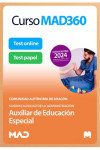 Curso MAD360 Auxiliar de Educación Especial + Libros Papel Comunidad Autónoma de Aragón | 9788414289563 | Portada