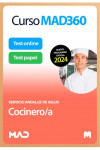 Curso MAD360 (30 días renovable) Oposiciones Cocinero/a + Libros papel Servicio Andaluz de Salud (SAS) | 9788414289747 | Portada