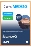 Curso MAD360 (30 días renovable) Subgrupo C1 Personal Funcionario + Libros Papel Junta de Comunidades Castilla-La Mancha | 9788414290460 | Portada