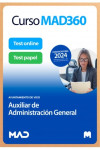 Curso MAD360 (30 días renovable) Auxiliar de Administración General + Libros papel Ayuntamiento de Vigo | 9788414290101 | Portada