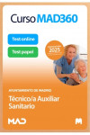 Curso MAD360 (30 días renovable) Técnico/a Auxiliar Sanitario/a + Libros Papel Ayuntamiento de Madrid | 9788414290781 | Portada