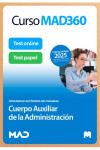 Curso MAD360 (30 días renovable) Cuerpo Auxiliar de la Administración Pública + Libros Papel Comunidad Autónoma de Canarias | 9788414290897 | Portada