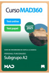 Curso MAD360 (30 días renovable) Subgrupo A2 + Libros Papel Junta de Comunidades Castilla-La Mancha | 9788414290835 | Portada