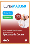 Curso MAD360 (30 días renovable) Ayudante de Cocina (Personal Laboral) + Libros Papel Junta de Comunidades Castilla-La Mancha | 9788414291412 | Portada