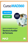 Curso MAD360 (30 días renovable) Técnico/a Auxiliar de Farmacia + Libros Papel Servicio Extremeño de Salud (SES) | 9788414292075 | Portada