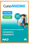 Curso MAD360 (30 días renovable) Camarero Limpiador + Libros papel Comunidad Autónoma de Extremadura | 9788414292198 | Portada