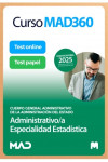 Curso MAD360 (30 días renovable) Administrativo/a Especialidad Estadística + Libros Papel Administración General del Estado | 9788414292389 | Portada