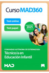 Curso MAD360 (30 días renovable) Técnico/a en Educación Infantil (Personal Laboral Grupo III) + Libros Papel Comunidad Autónoma de Extremadura | 9788414292327 | Portada