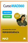 Curso MAD360 (30 días renovable) Administrativo/a + Libros Papel Diputación Foral de Álava | 9788414293195 | Portada