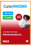 Curso MAD360 (30 días renovable) Administrativa/o + Libros Papel Ayuntamiento de Bilbao | 9788414293256 | Portada