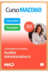 Curso MAD360 (30 días renovable) Auxiliar Administrativo/a + Libros Papel Ayuntamiento de Murcia | 9788414293294 | Portada