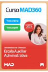 Curso MAD360 Escala Auxiliar Administrativa + Libros Papel Universidad de Granada | 9788414293409 | Portada