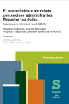 El procedimiento abreviado contencioso-administrativo: Resuelve tus dudas. Adaptado a la reforma de la LO 1/2025 | 9788410538795 | Portada