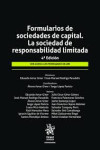 Formularios de sociedades de capital. La sociedad de responsabilidad limitada | 9788410957237 | Portada