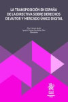 La transposición en España de la directiva sobre derechos de autor y mercado único digital | 9788410714205 | Portada