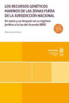 Los recursos genéticos marinos de las zonas fuera de la jurisdicción nacional | 9788410954489 | Portada