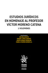 Estudios Jurídicos en Homenaje al Profesor Víctor Moreno Catena. 3 Volúmenes | 9788410716476 | Portada