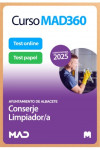 Curso MAD360 (30 días renovable) Conserje Limpiador/a + Libros Papel Ayuntamiento de Albacete | 9788414293775 | Portada